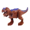 LEAN TOYS Camión de transporte de dinosaurios con figuras, luces y sonidos, verde