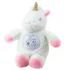 LEAN TOYS Peluche unicornio para dormir con proyector y sonido