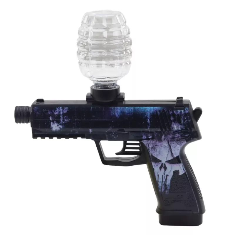 LEAN TOYS Pistola automática de bolas de gel de agua Skull