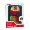 LEAN TOYS Coche de juguete interactivo con mordedores, llaves, luces y sonidos