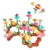 LEAN TOYS Set de bloques de construcción flores de jardín creativas 198 uds.