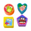 LEAN TOYS Cubo clasificador interactivo, educativo, sensorial, con sonidos, multicolor
