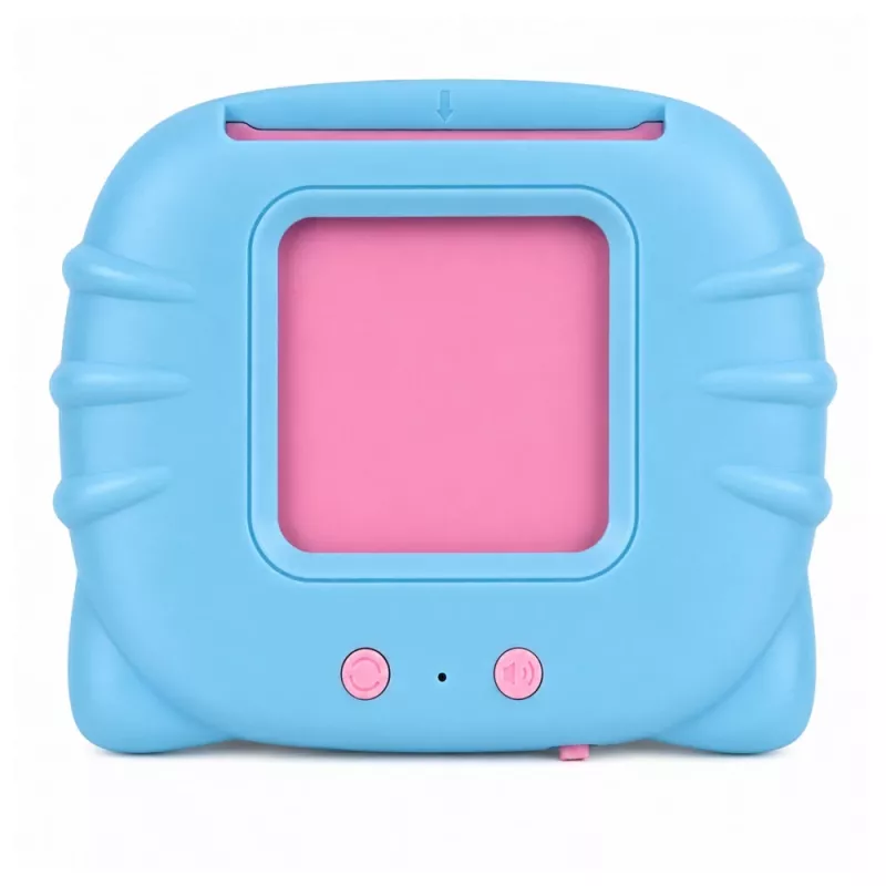 LEAN TOYS Lector de tarjetas de aprendizaje de palabras en inglés juguete educativo azul