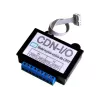 ACO INS-UP UNIFON - Auricular de portero automático de audio con 2 botones y retención magnética del auricular, blanco