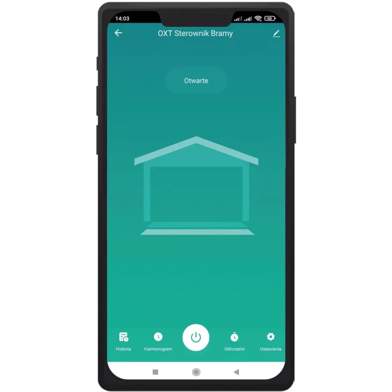 OXT T250G Módulo sensor ZigBee para puerta de garaje con contacto magnético para TUYA Smart Life