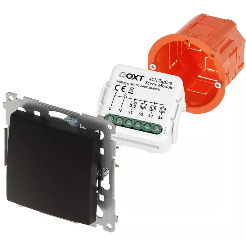 OXT Módulo controlador de escenas mini 12 acciones 230V ZigBee TUYA T254