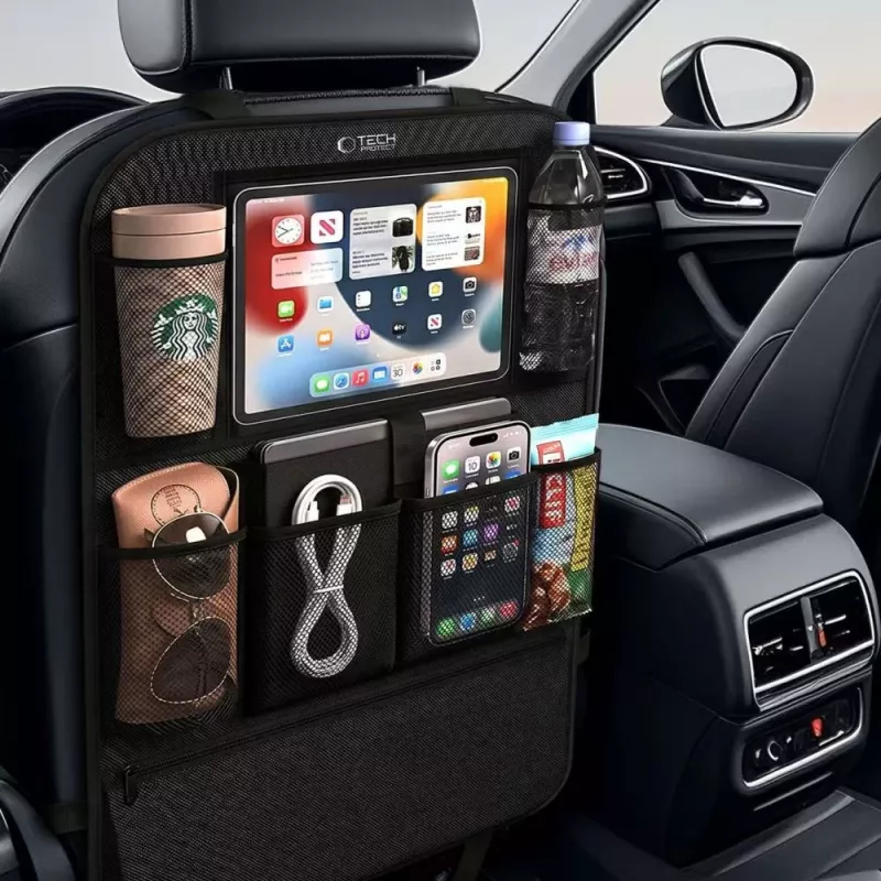 TECH-PROTECT UCA200 Organizador de asiento trasero negro