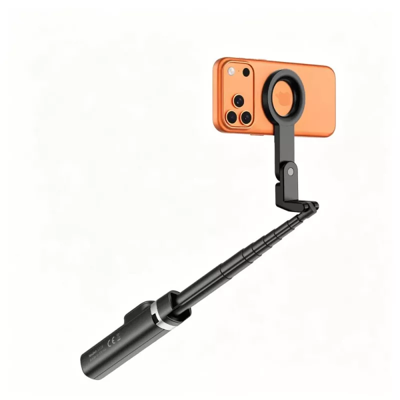 TECH-PROTECT L11S Palo selfie trípode MagSafe Bluetooth negro