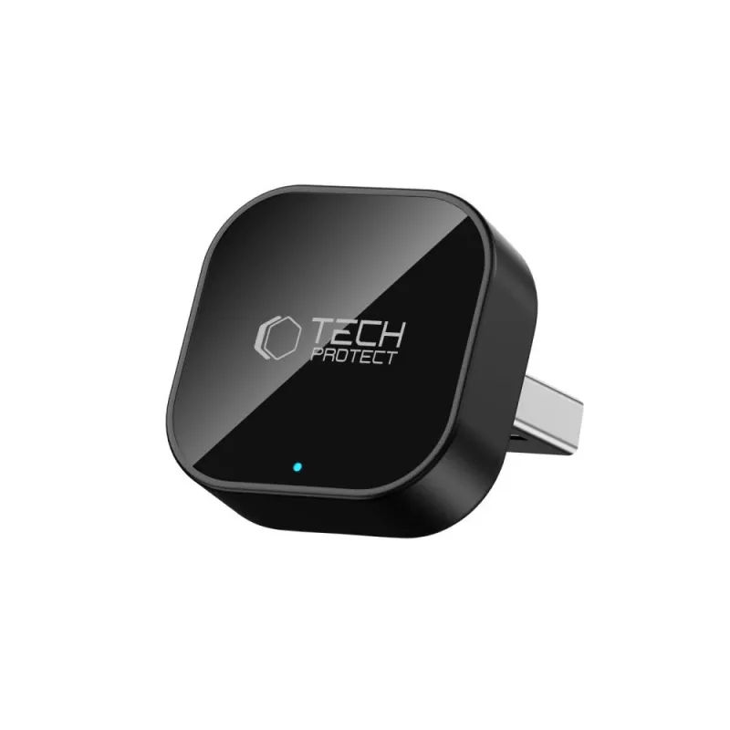TECH-PROTECT ULTRABOOST CA01 Adaptador Apple CarPlay / Android Auto USB Bluetooth 5.4 negro mate