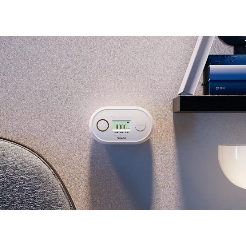 SAFEMI Detector de monóxido de carbono - B - 7 años de garantía SHC-07D