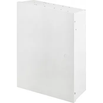 Pulsar AWO200PU Carcasa metálica universal, Negra, acero 0,8 mm, IP20, montaje en pared, cerradura con llave
