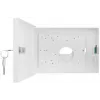PULSAR AWO353 Carcasa metálica universal, Gris (RAL 7035), IP20, montaje en pared