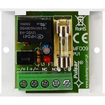 PULSAR AWZ510 Módulo de relé - 1x SPDT, bobina 12V DC, 1A