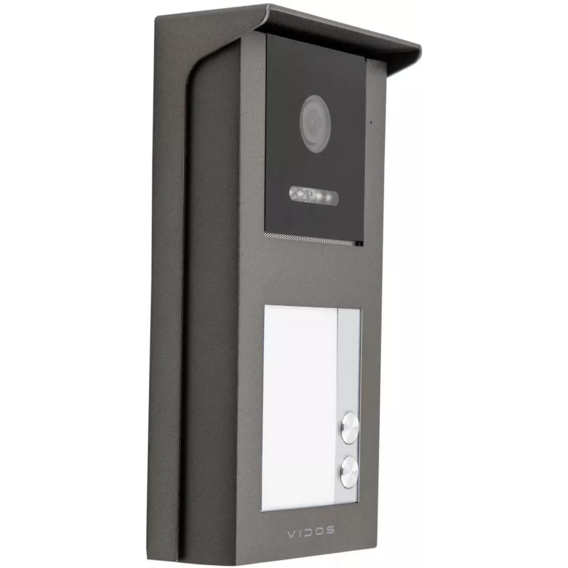 VIDOS IPX S101-2 Placa exterior - Videoportero IP 2MP con RFID, PoE, IP65