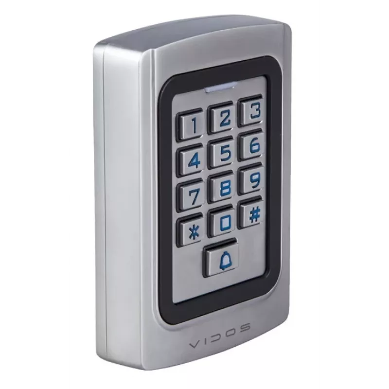 VIDOS Cerradura de combinación con lector ZS41 - Control de acceso autónomo, PIN y tarjeta, IP65