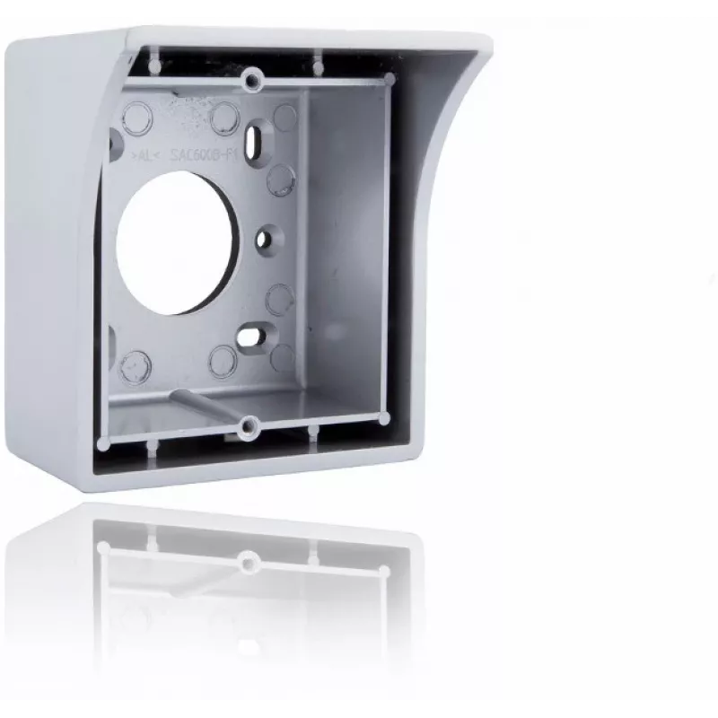 VIDOS D600B1 Carcasa de superficie para placas de portero S600, negro