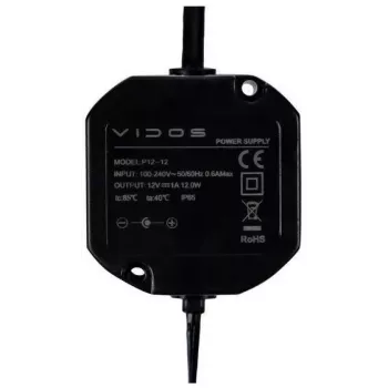 VIDOS P12/12 Fuente de alimentación 12V 1,2A carril DIN