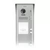 VIDOS DUO S1102A Videoportero para 2 viviendas, acero inoxidable, Full HD, 2 hilos, negro