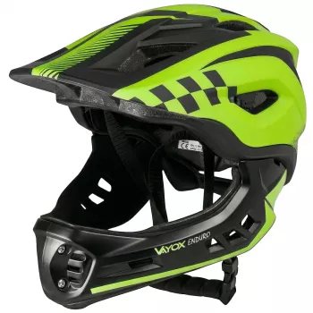 Vayox VA0421GS Casco Enduro verde talla S