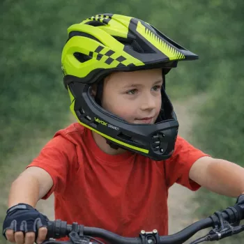 Vayox VA0421GS Casco Enduro verde talla S