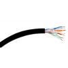 GETFORT Premium Cat.5e U/UTP Cable de exterior UV con gel 500m Negro