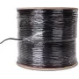 GETFORT Premium Cat.5e U/UTP Cable de exterior UV con gel 500m Negro