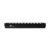 GETFORT OGF-PM Panel de gestión de cables horizontal cerrado 1U - Negro