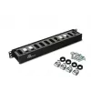 GETFORT OGF-PM Panel de gestión de cables horizontal cerrado 1U - Negro