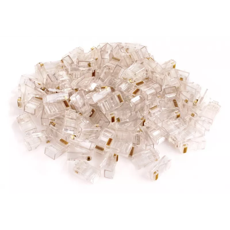 GETFORT Conector de red RJ45 Cat.5e UTP 8P8C 100 unidades