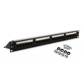 GETFORT PGF-5EUTP24-B4 Panel de parcheo Cat.5e UTP 24 puertos 1U 19