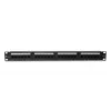 GETFORT PGF-6UTP24-B4 Panel de parcheo UTP Cat.6 24 puertos 1U negro