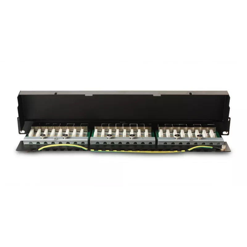 GETFORT PGF-5EFTP24-B6 Panel de parcheo FTP Cat.5e 24 puertos 1U negro