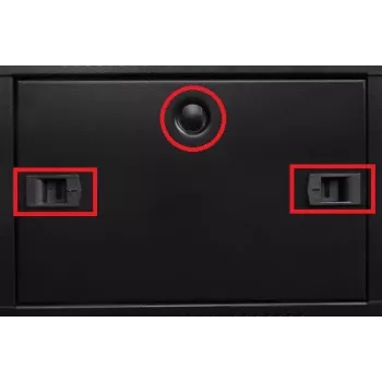GETFORT CALI 15U 600x550 armario rack de pared de doble sección negro