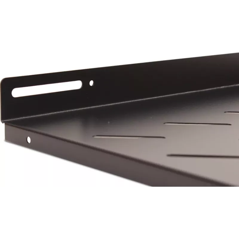 Getfort bandeja fija para rack de 60 cm 1U 19 inch negra 20 kg
