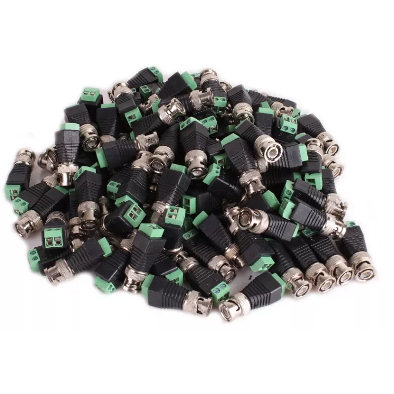 GETFORT adaptador de BNC macho a terminal de tornillo 100 uds.