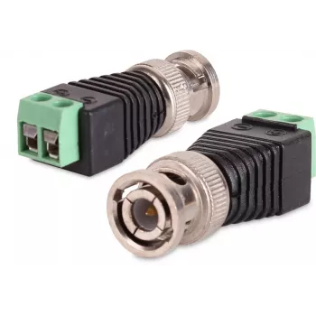 GETFORT adaptador de BNC macho a terminal de tornillo 100 uds.