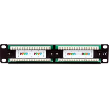 Getfort PGF-5EUTP12-B4 panel de parcheo Cat5e UTP de 12 puertos 10