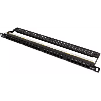 GETFORT PGF-5EUTP24-B7 panel de parcheo UTP Cat.5e 24 puertos 0,5U 19