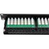 GETFORT PGF-5EUTP48-B9 panel de parcheo UTP Cat.5e 48 puertos 2U 19