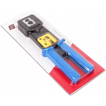 Getfort NGF-09 alicate de crimpar RJ45 pasante para cables de red