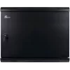 GETFORT CALI 9U 600x600 armario servidor de pared con puerta maciza de acero - negro
