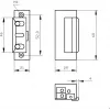 Elektra-Plus R4-24.10 cerradero eléctrico simétrico, 24V