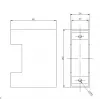 ELEKTRA-PLUS KASETA ELEKTRA R1 caja de persiana exterior, aluminio, 165x165 mm, montaje en superficie/empotrado, colores RAL