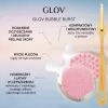 GLOV Bubble Burst Exfoliador y masajeador de silicona 3 en 1 para cuerpo, cuero cabelludo y espalda - Rosa