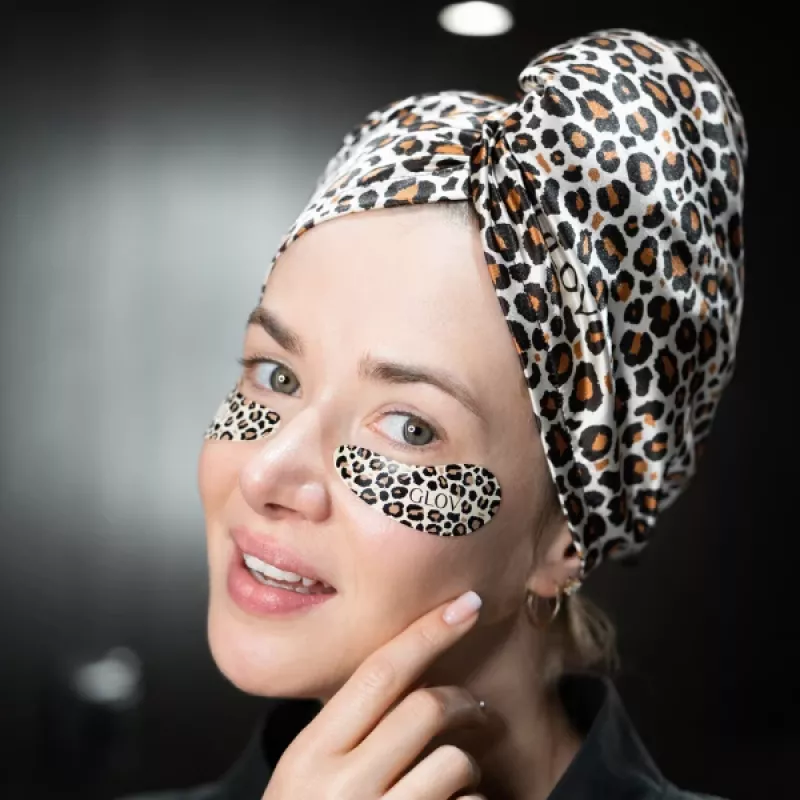 GLOV Infinity Eye Patches Parches de silicona reutilizables para la zona de los ojos, hidratantes y que favorecen la absorción