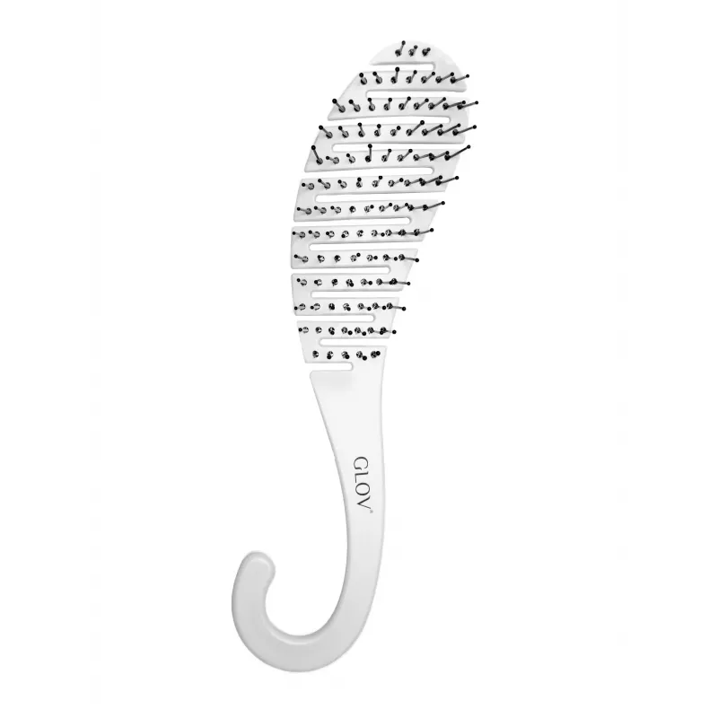 GLOV Hang Tight Brush Cepillo desenredante con gancho - Oro rosa