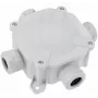 PAWBOL A.0035 Caja de derivación hermética de superficie PG16, IP67 (5x4mm²), Gris
