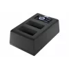 Newell Cargador de doble canal FDL-USB-C para baterías Canon LP-E17