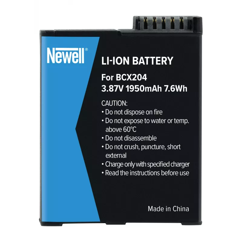 Newell BCX204 Batería de repuesto para DJI Osmo Action 3 / 4 / 5 Pro