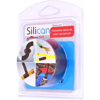 Repero 747 Cinta autofusionante de silicona 25mm x 3m Negro TTE747S1-0025-03